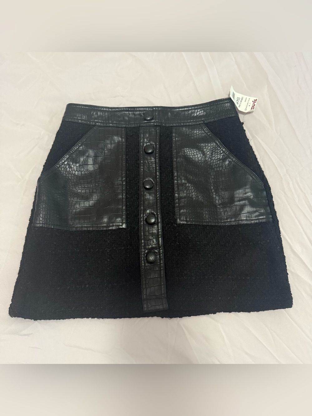 NWT Snake Skin Accent Skirt